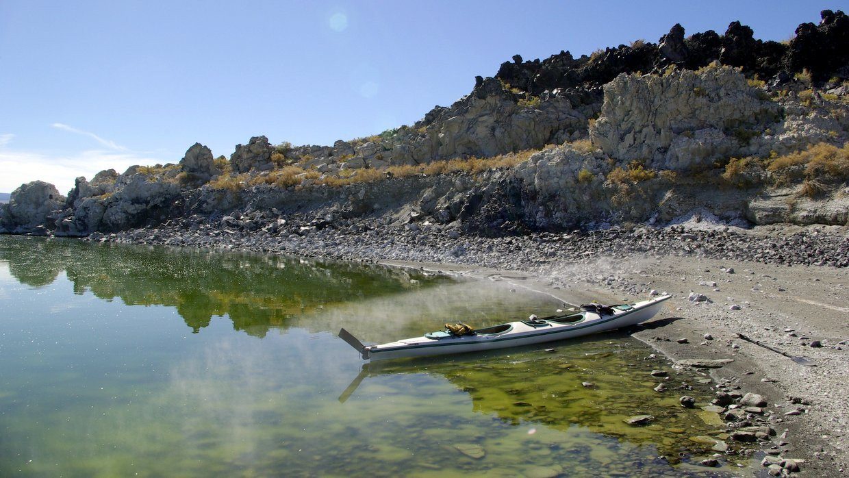 Adventure Kayaking on Mono Lake