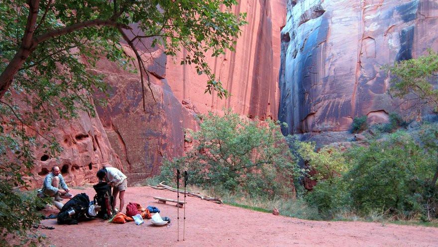 Backpacking buckskin gulch paria river southern utah