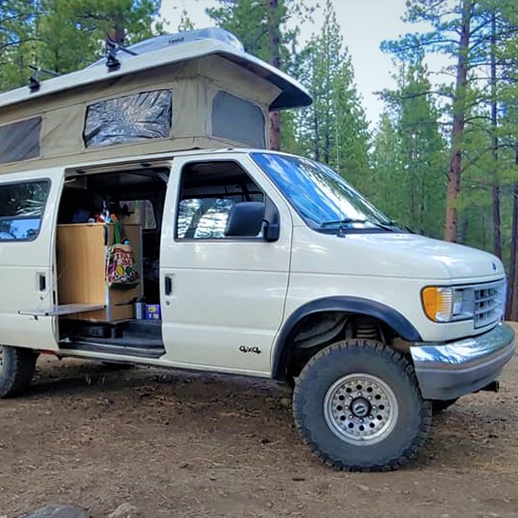 Ford E-Series Wheel Well Cabinets