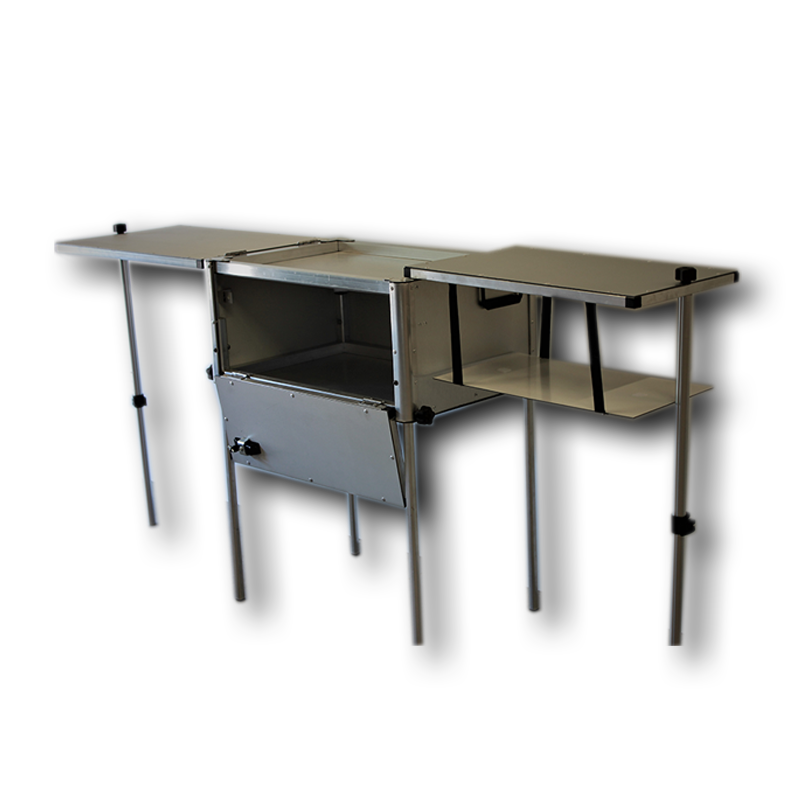 Compact Camp Kitchen - Overland Kitchen Box - Trail Kitchens