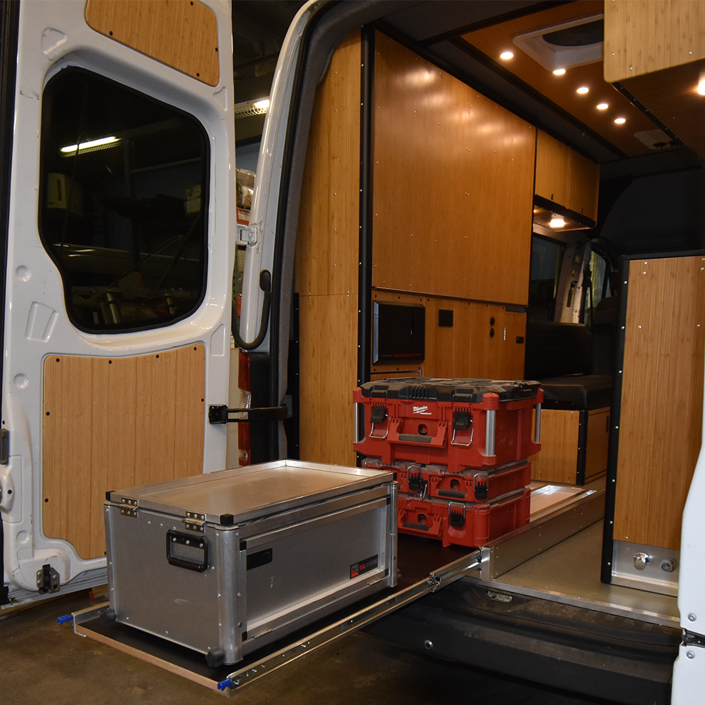 Utility Slides Slide Out Systems - Trail Kitchens