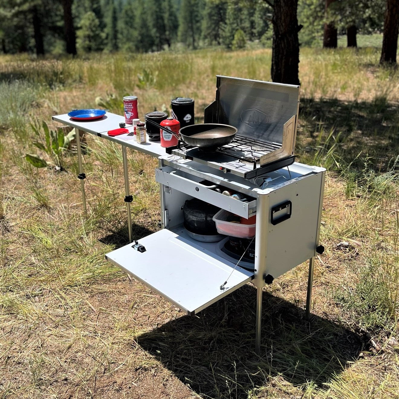 Paper Towel Holder for the Chuck Box – Camping Kitchen Box