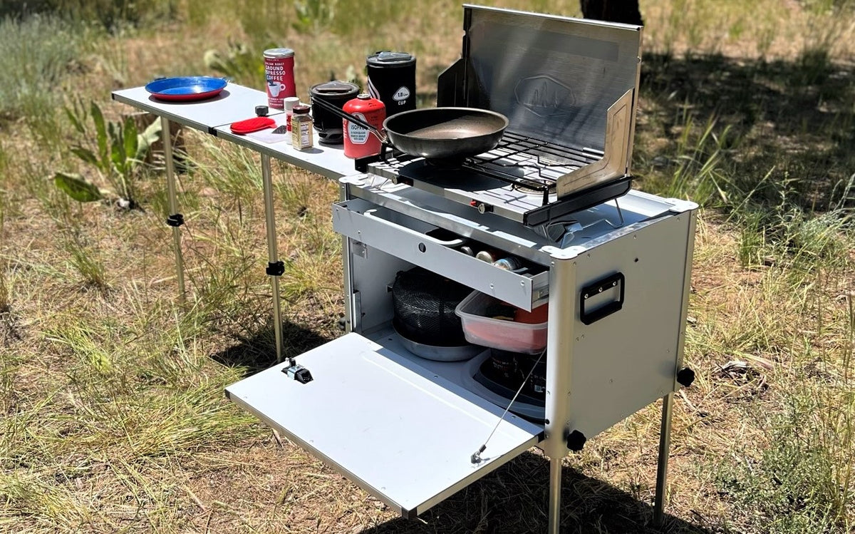 Trail Kitchens - Lightweight Camping Chuck Box for Adventurers