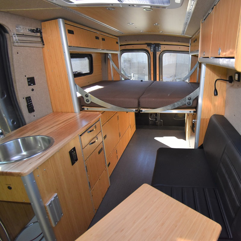 Complete Van Conversion Package with Fold Down Murphy Beds