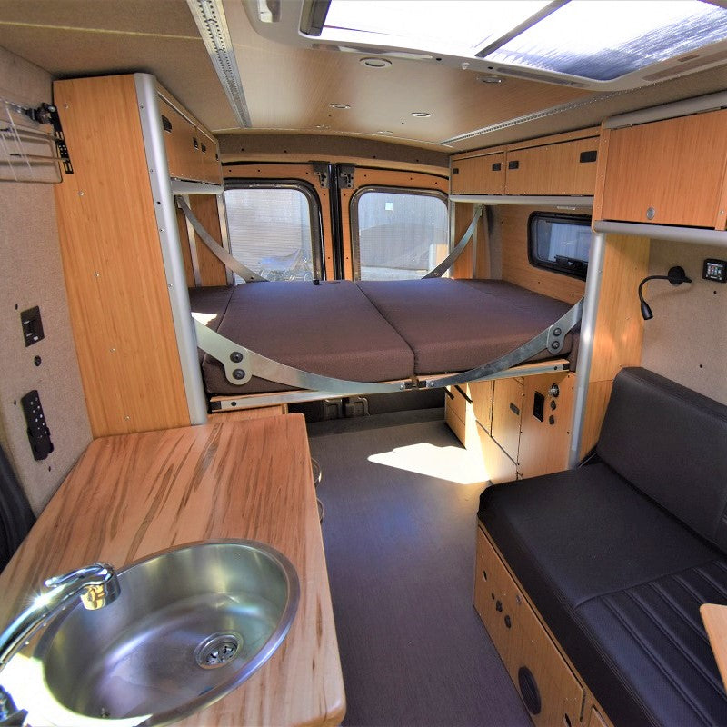 Complete Van Conversion Package with Fold Down Murphy Beds