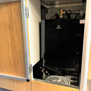 Built-In Hot Water Heaters in your Van Cabinet