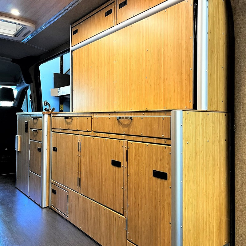 Van Cabinets Available in Bamboo