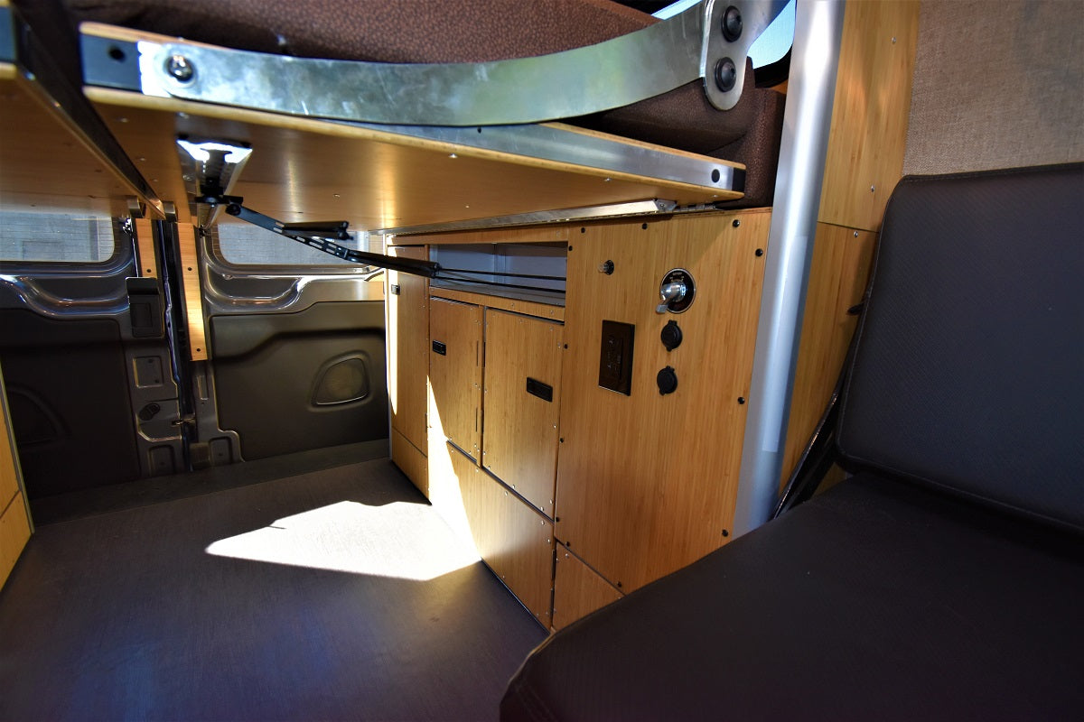 Add Electrical Systems to your Campervan with our Optional Power Systems