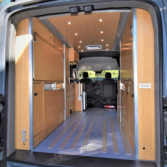 Seat 4 Sleep 4 Adventure Van Layout
