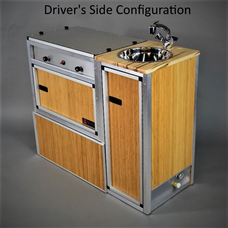 Van Kitchen Module Campervan Kitchen Unit for Vans and RVs - Trail Kitchens