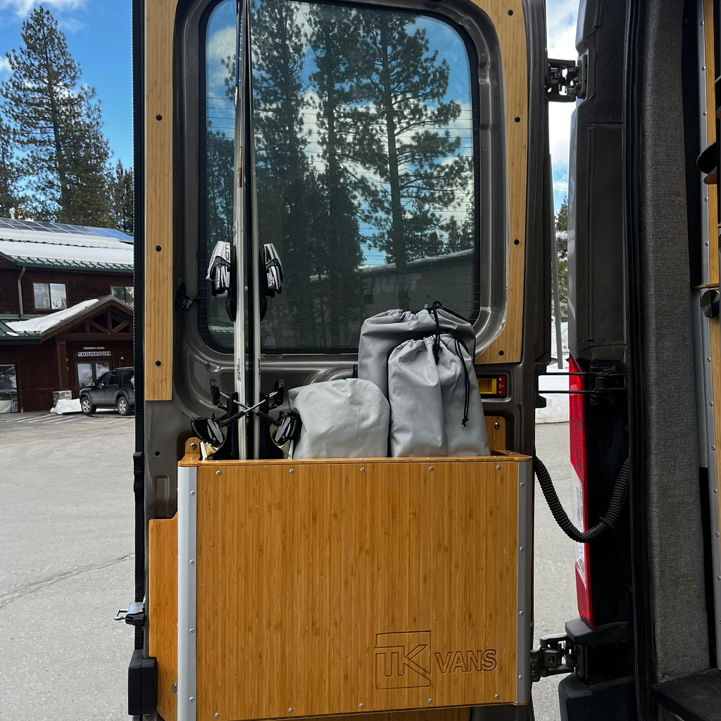 Rear Door Gear Locker - Trail Kitchens