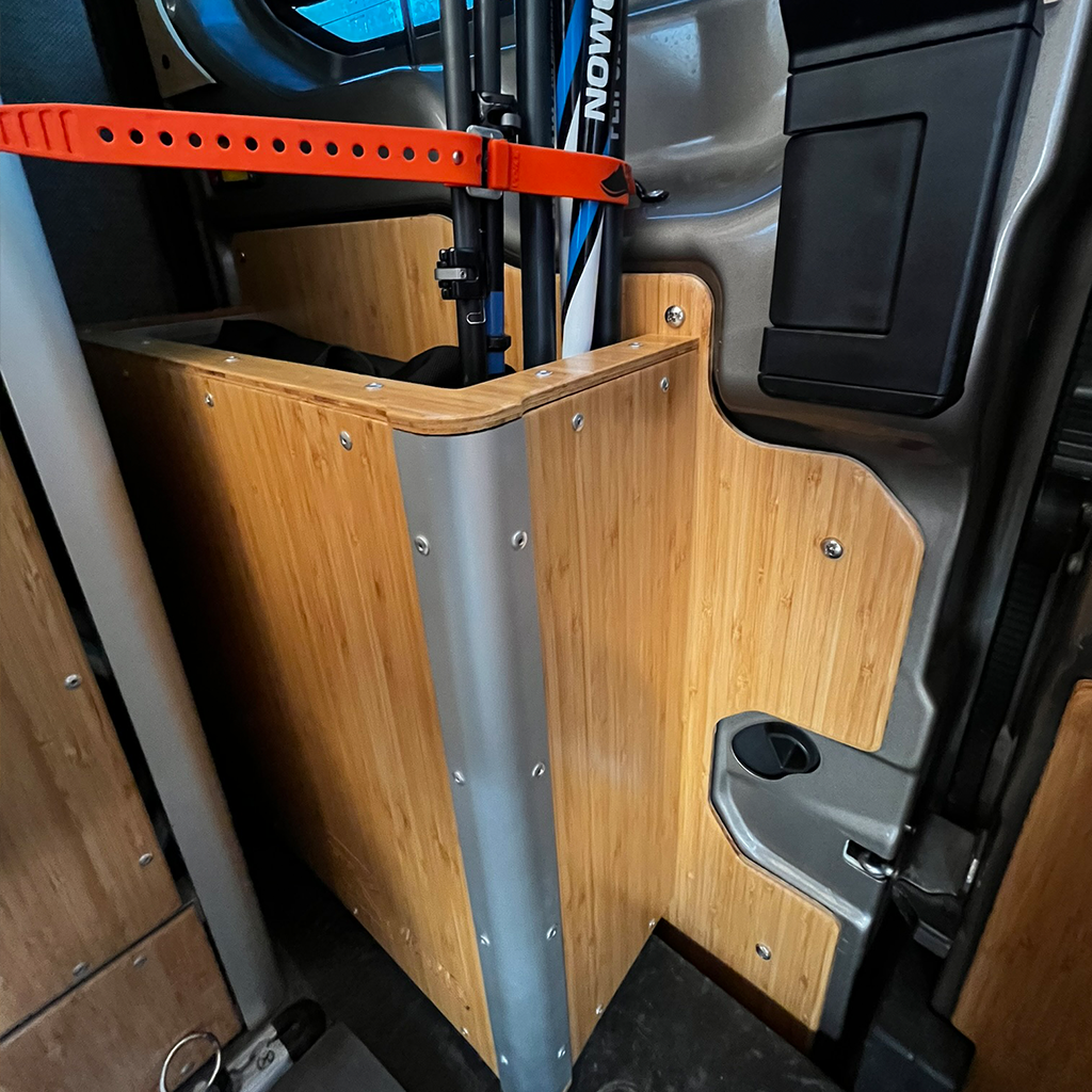 Passenger Side Locker with Door Closed