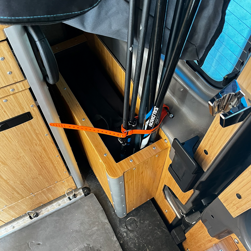 Rear Door Gear Locker - Trail Kitchens