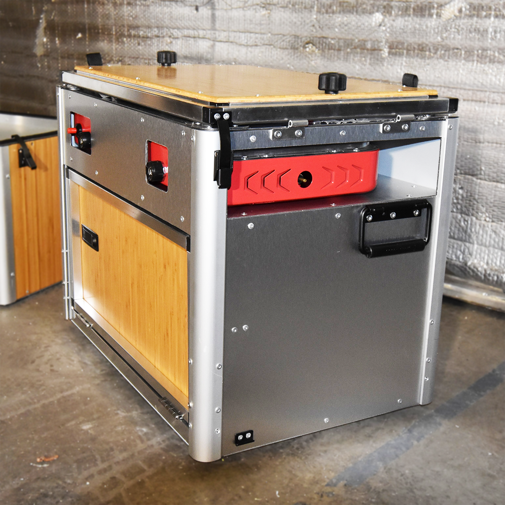 Van Kitchen Module Campervan Kitchen Unit for Vans and RVs - Trail Kitchens