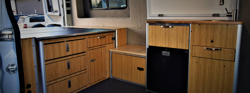 Campervan Conversion Kits - Trail Kitchens