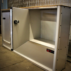 Transit 148 Extended Wheel Well Cabinet