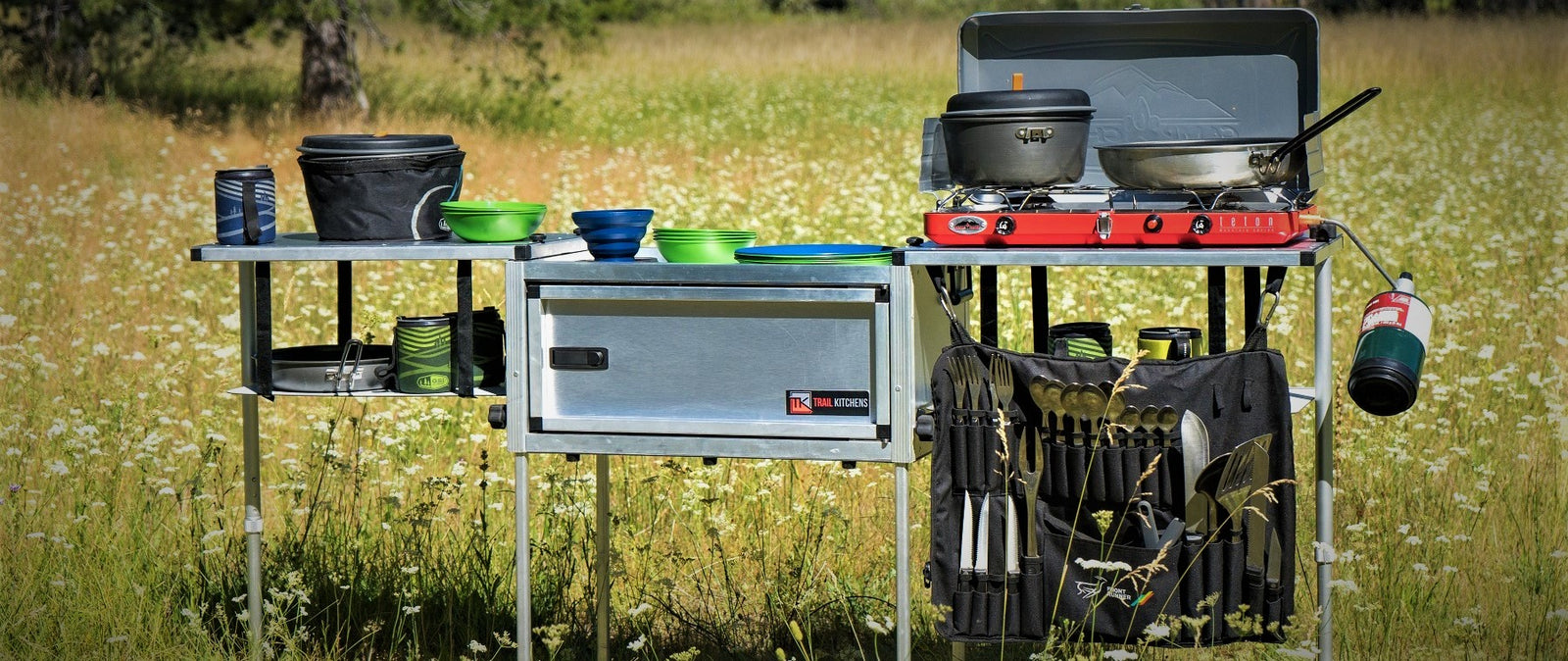 Kitchen in a box Camp Champ gives chefs all the tools they need