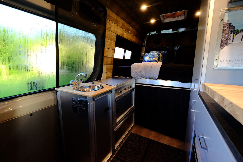 Van Kitchen Module Campervan Kitchen Unit for Vans and RVs - Trail Kitchens