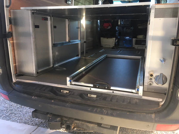 Utility Slides Slide Out Systems - Trail Kitchens
