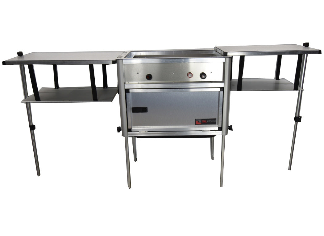 Portable Camp Kitchen and Sink Table