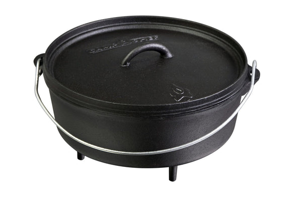 8-qt Camp Dutch Oven, Cast Iron Cookware