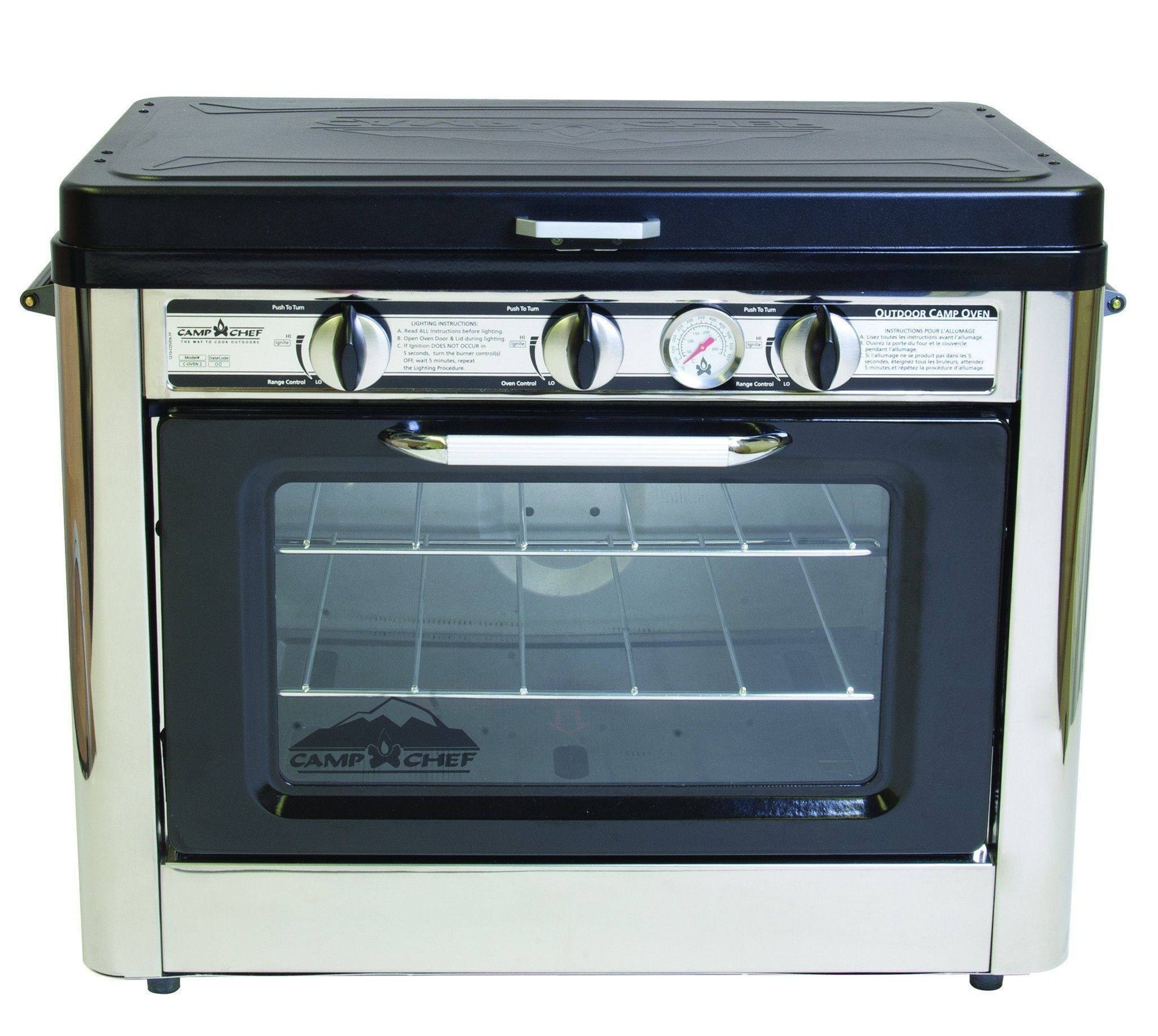 Camp Chef Deluxe Outdoor Oven camping cooking gear 